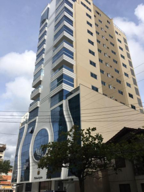 Apartamento em meia praia aconchegante